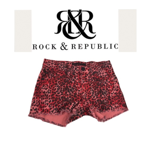 Rock & Republic Pants - Rock & Republic Animal Print Sz 0